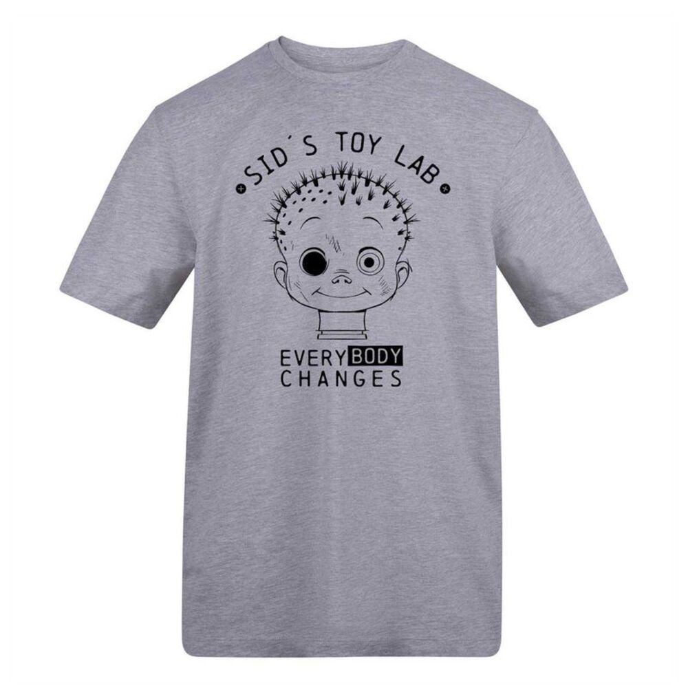 Toy Story Unisex Adult Sid�'s Toy Lab Graphic Print T-Shirt / White